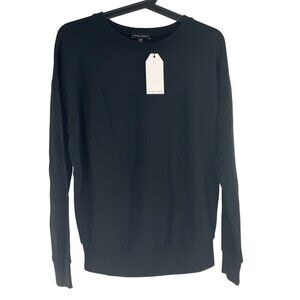 NWT Universal Standard Black Aura Sweatshirt 4XS 0 black cozy comfy soft casual